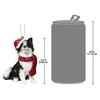 Design Toscano Border Collie Holiday Dog Ornament Sculpture JH576341